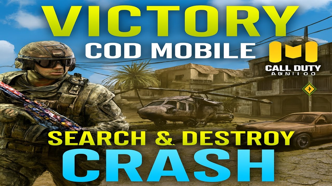 Calculated Aggression | Search & Destroy Win on Crash | COD Mobile