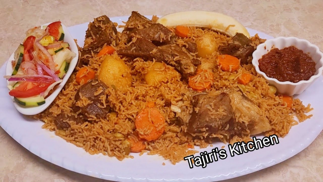 Pilau / Christmas Recipe / Pilau Tamu Kushinda Zote /Pulao Recipe /Tajiri's Kitchen #swahilipilau