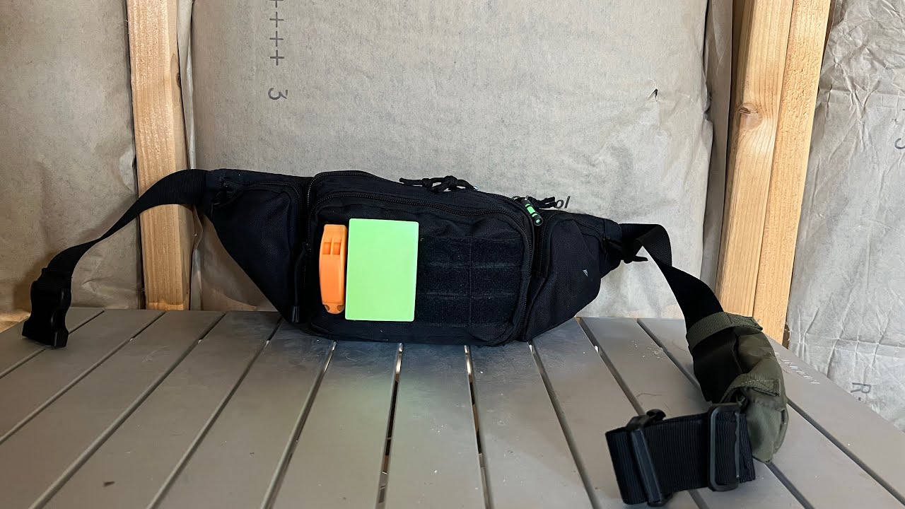 Small single person get home bag