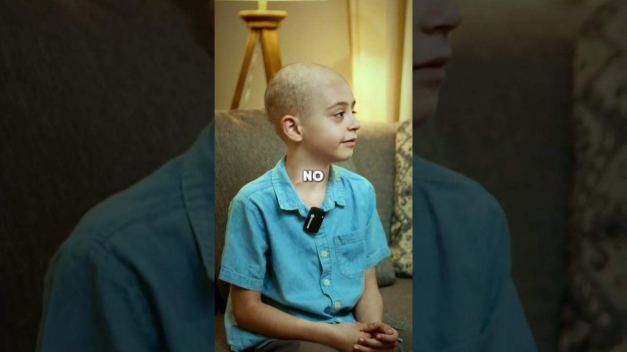 This child's response to his CANCER will SHOCK YOU 😌 #motivation #mindset