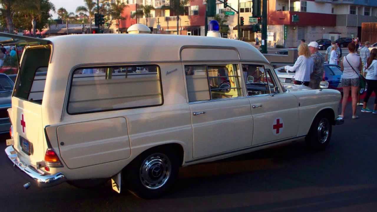 Rare 1967 Vintage Mercedes Ambulance