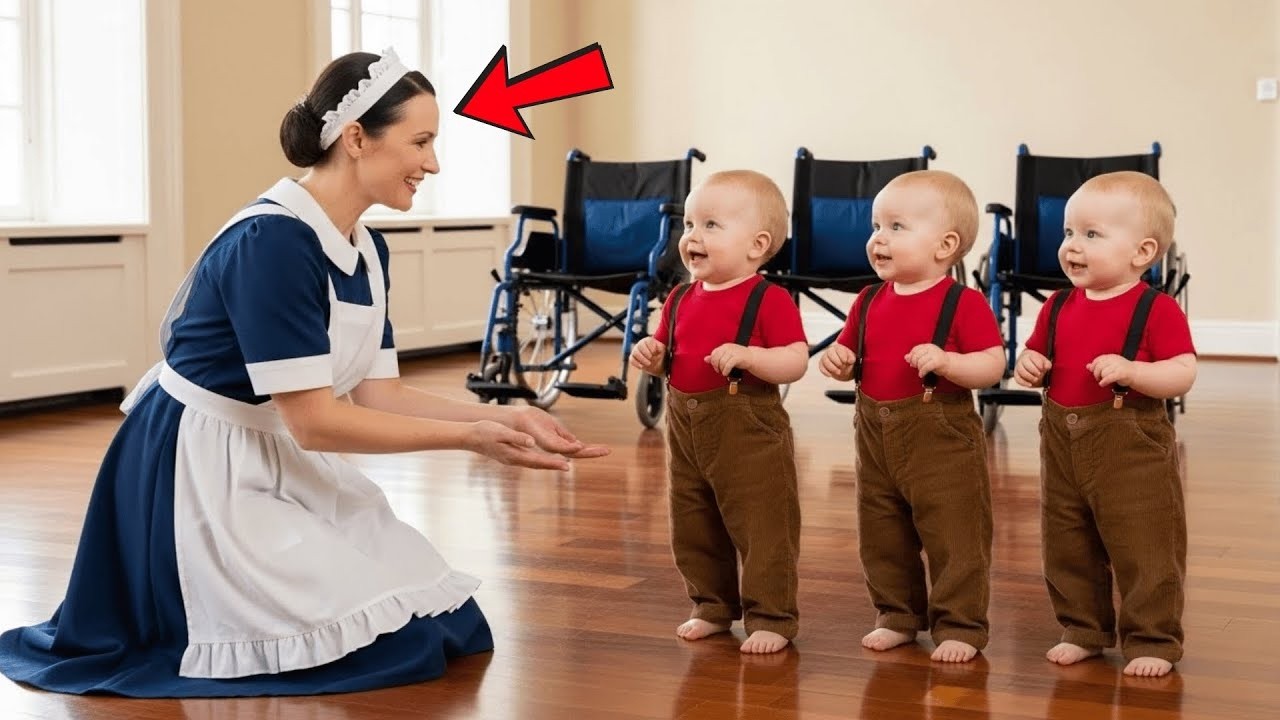 La Cámara Captó A La Niñera Con Los Trillizos Paralizados  ¡El Padre No Creyó Lo Que Vio!