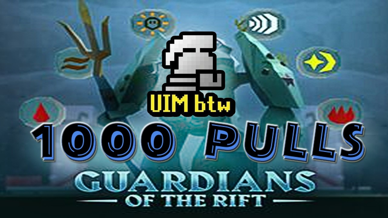 UIM does 1000 Pulls at Guardians of the Rift!