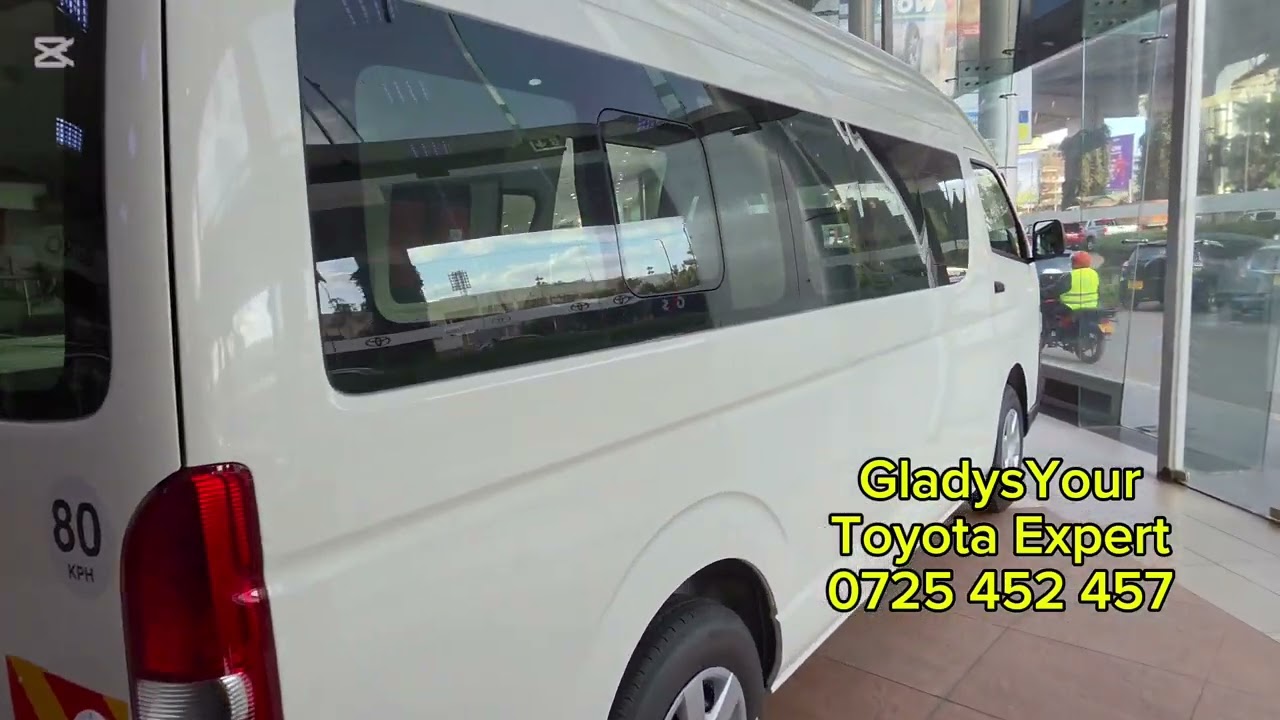 Toyota Hiace Zero Mileage #Why you should own one. #Financing #GladysyourToyotaExpert #kenya 