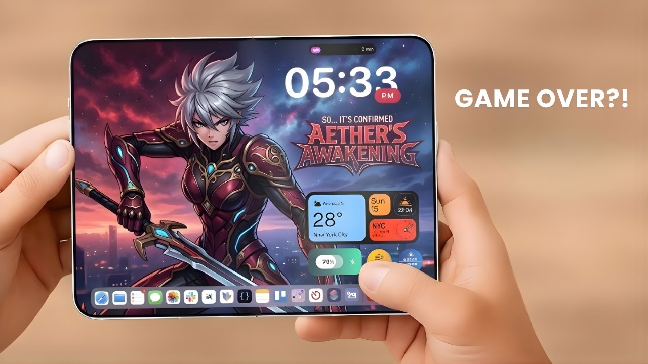 iPhone Fold Just Leaked… Apple Did the Unthinkable?!