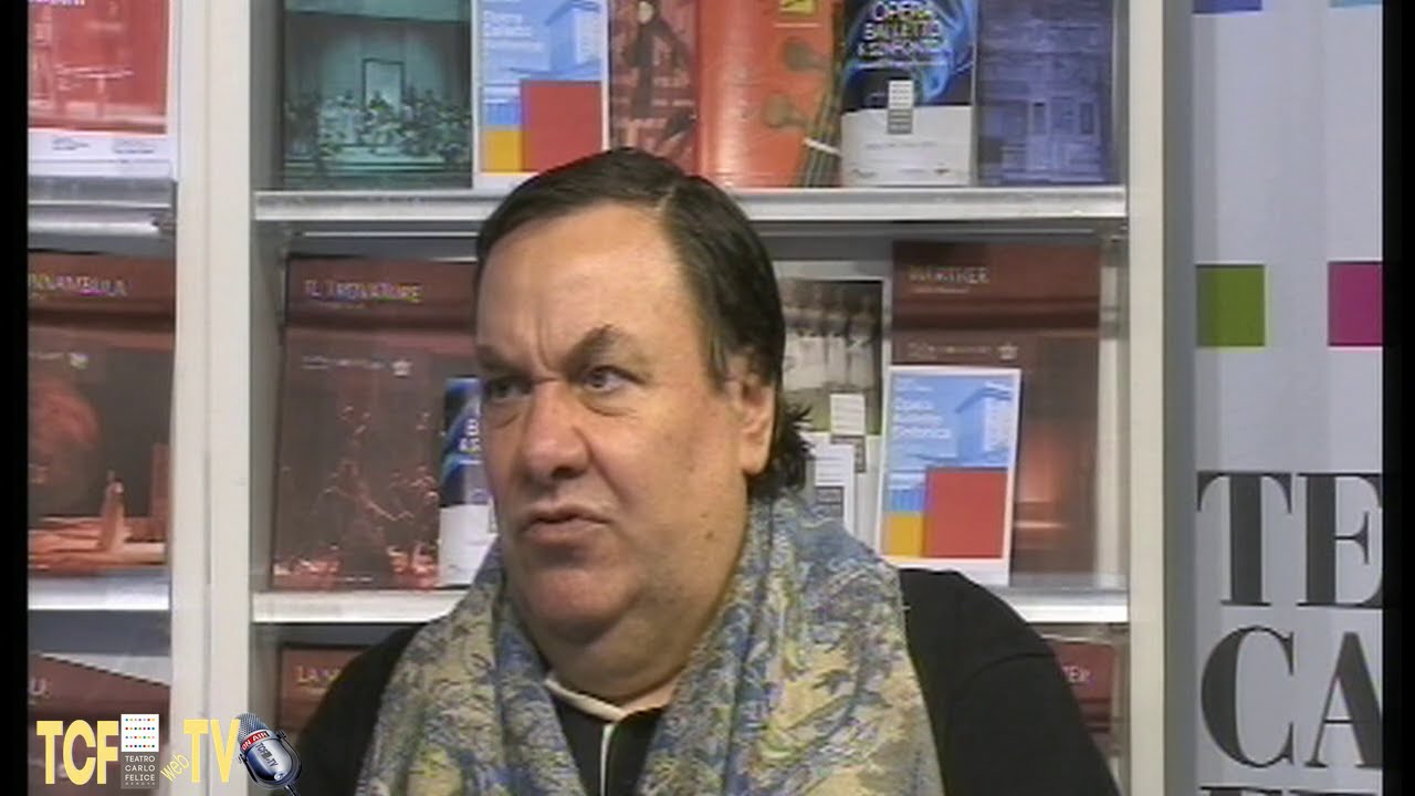Intervista a Piero Giuliacci  - Andrea Chénier al Teatro Carlo Felice dal 12 Aprile 2016