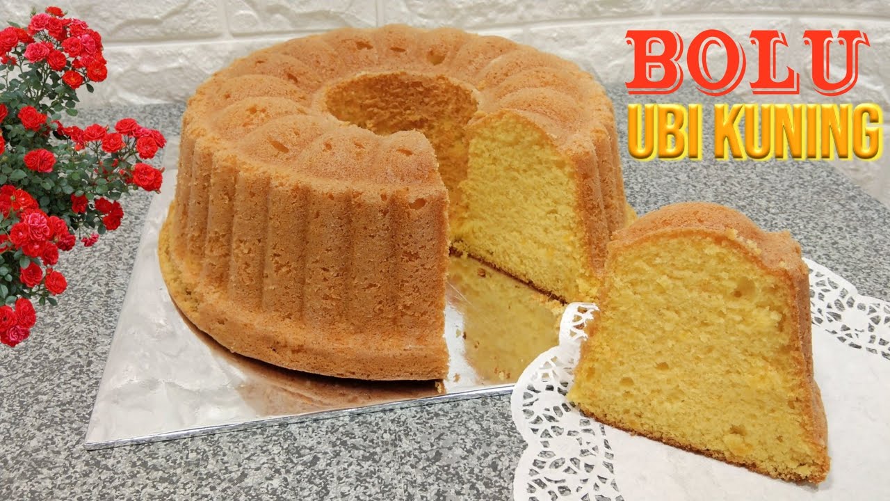 RESEP BOLU UBI KUNING LEMBUT  BISA BUAT IDE JUALAN