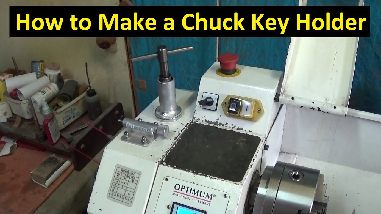 How to Make a Chuck Key Holder