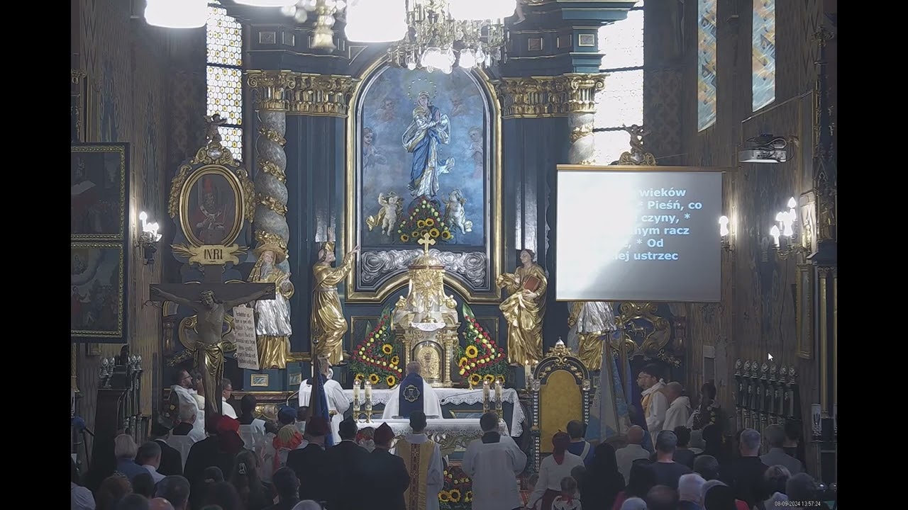 Konkatedra Żywiec  -  Msza Święta 8 września 2024r.-Warsztaty chórów zaprzyjaźnionych  cz. II