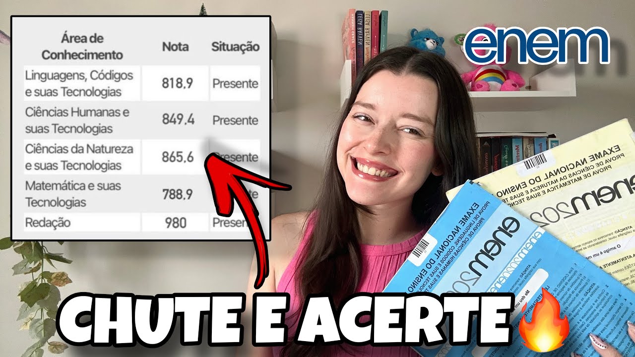 🔥COMO CHUTAR NO ENEM 2025 l Acerte Mais Quest&otilde;es Sem Estudar no Enem!!!
