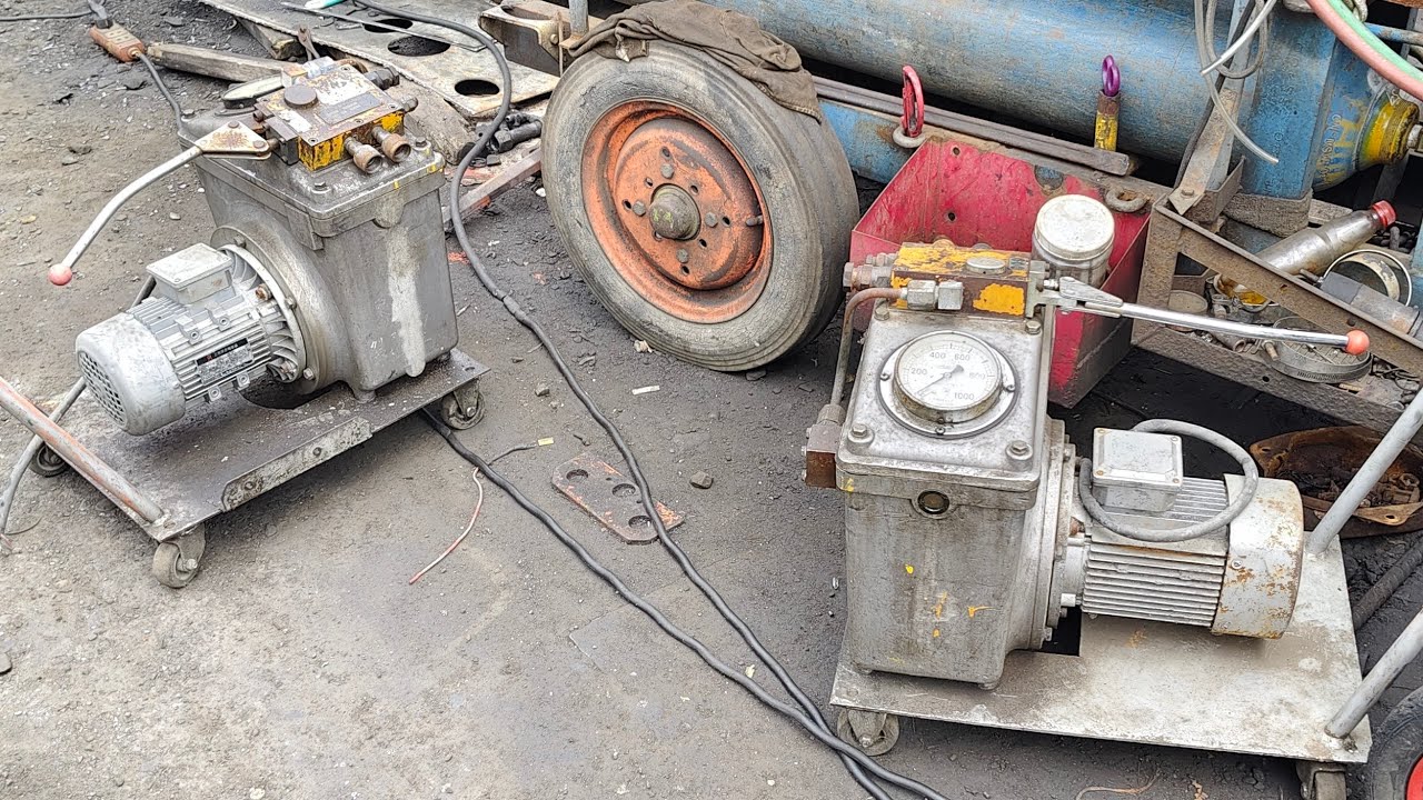 Cặp nguồn thủy lực cao áp 700kg/cm2 van cơ 2 chiều hàng bãi Nhật,  0903003900 Trung Long An