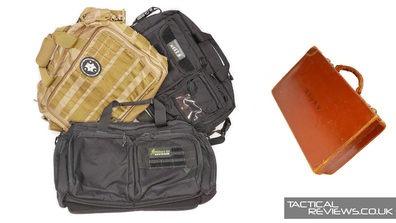 Tactical Briefcase Face-Off! - First Tactical, Hazard 4 and Condor compared.