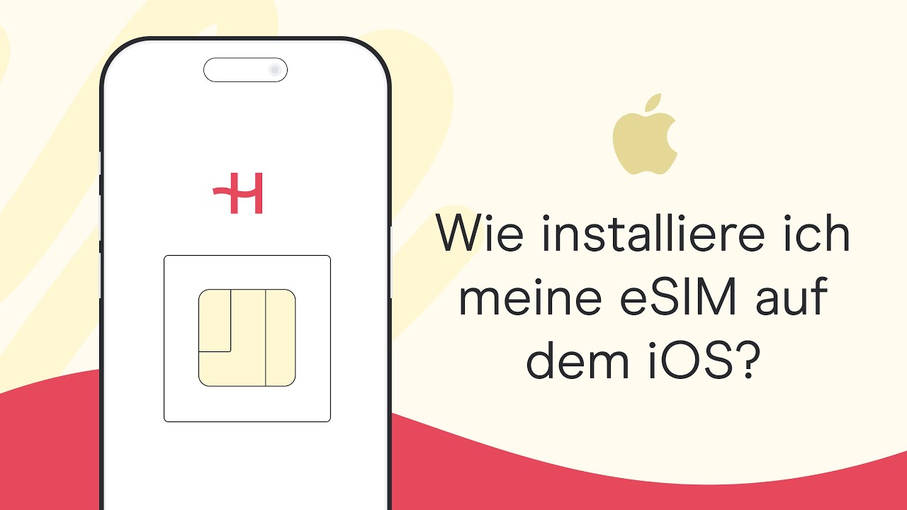 Anleitung zum Aktivieren und Konfigurieren von eSIM f&uuml;r das iPhone - Holafly