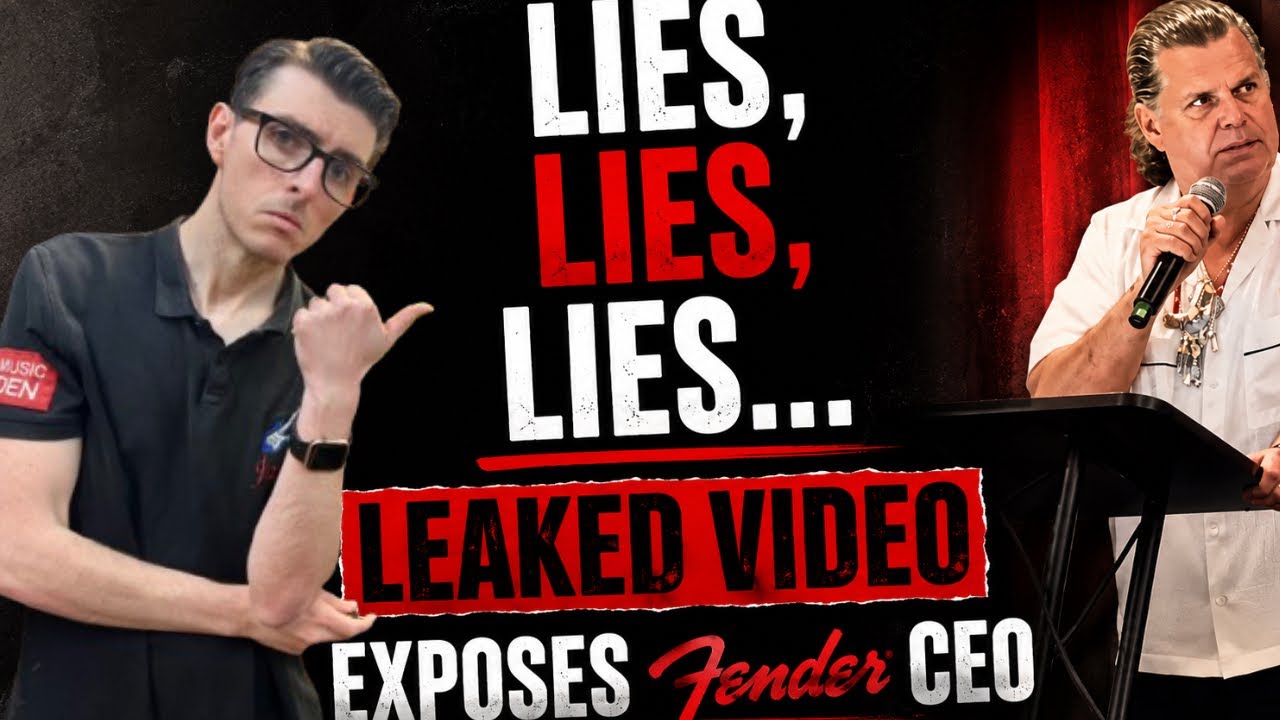 Fender CEO Caught Backpedalling? Lawsuit EXPLODES - Secret Recording Raises More Questions!