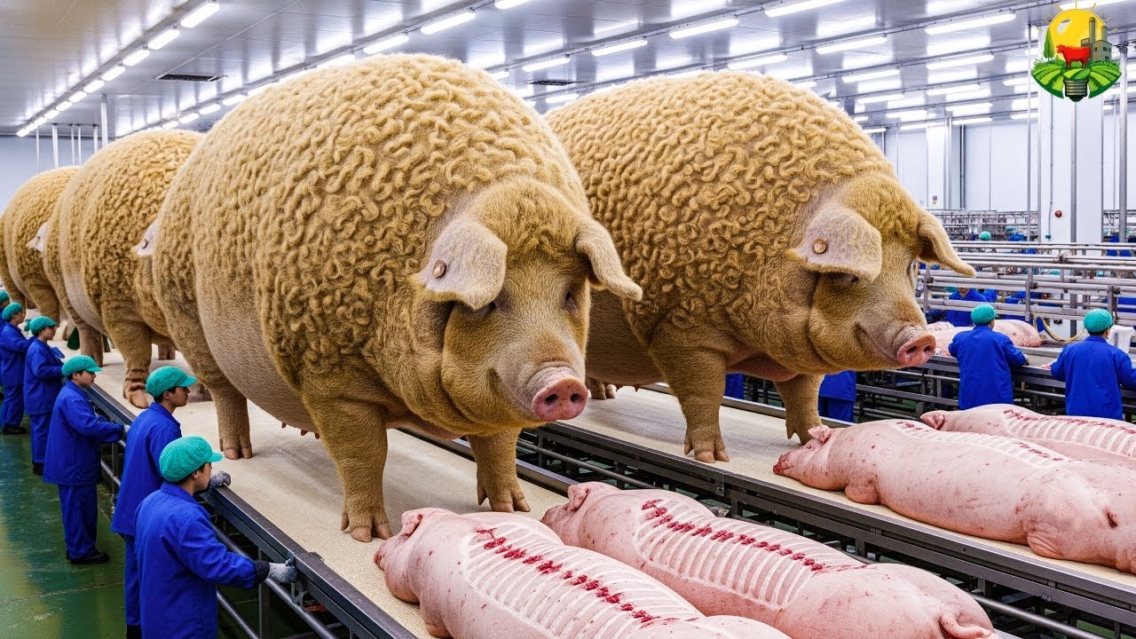C&Oacute;MO se CR&Iacute;AN y PROCESAN los CERDOS MANGALITSA 🐖 | La RAZA M&Aacute;S EXCLUSIVA de CERDO en el MUNDO