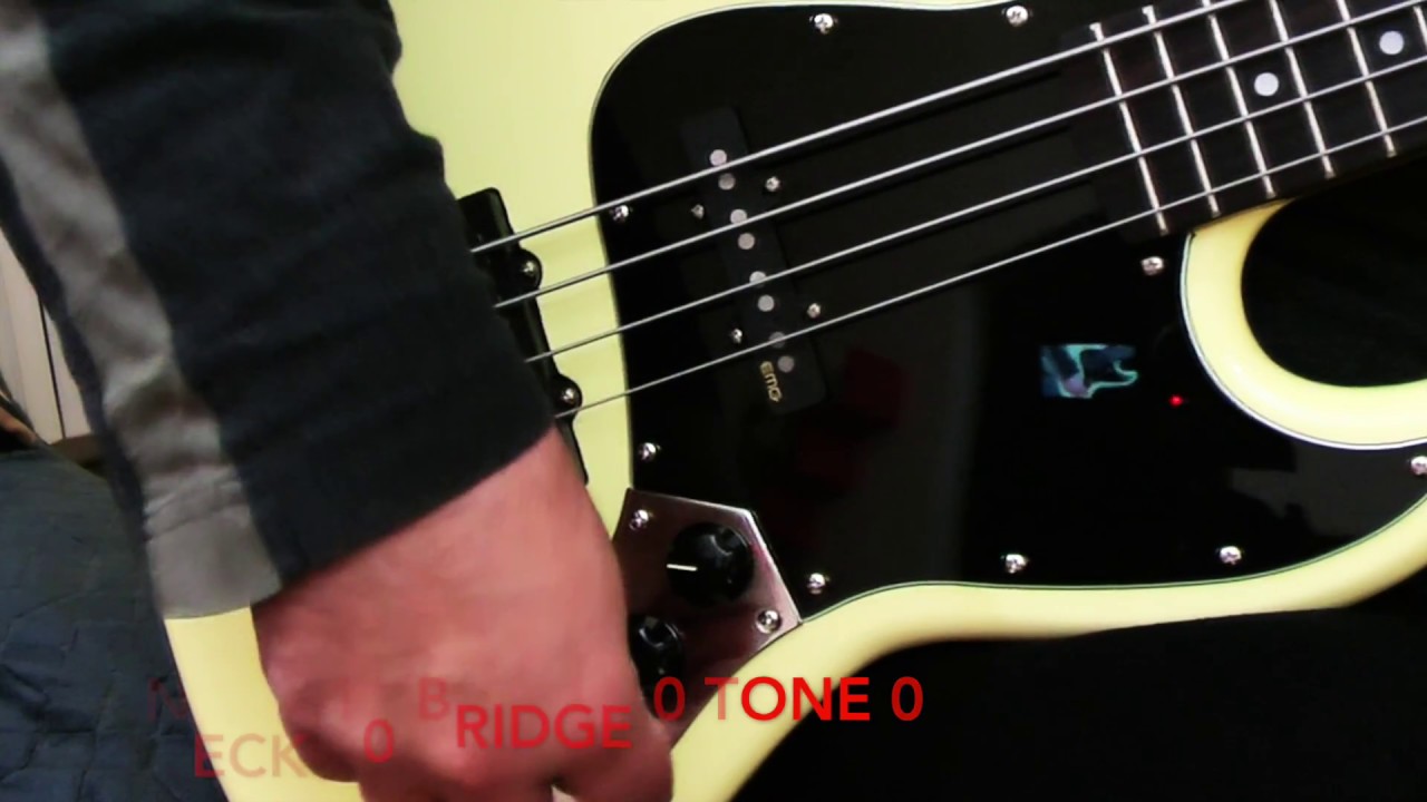 EMG JV HZ 52 SET + EKO VJB 200 V+ MASSIVE BRIDGE FENDER