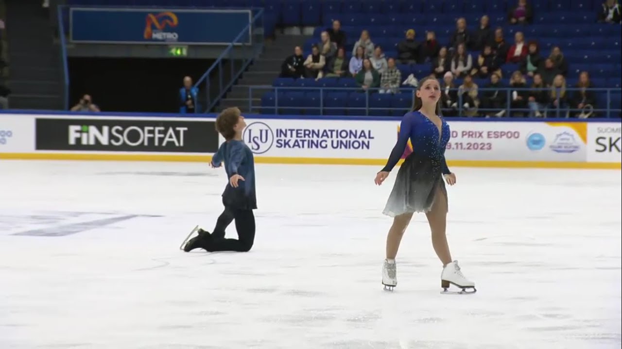 Finlandia Trophy 2023. Oona BROWN - Gage BROWN. USA. Free Dance. 08.10.2023