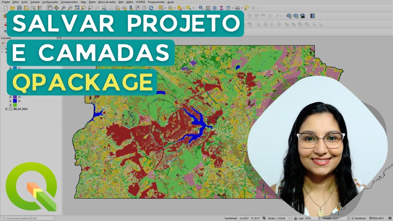 Salvar projeto e camadas com o plugin QPackage no QGIS