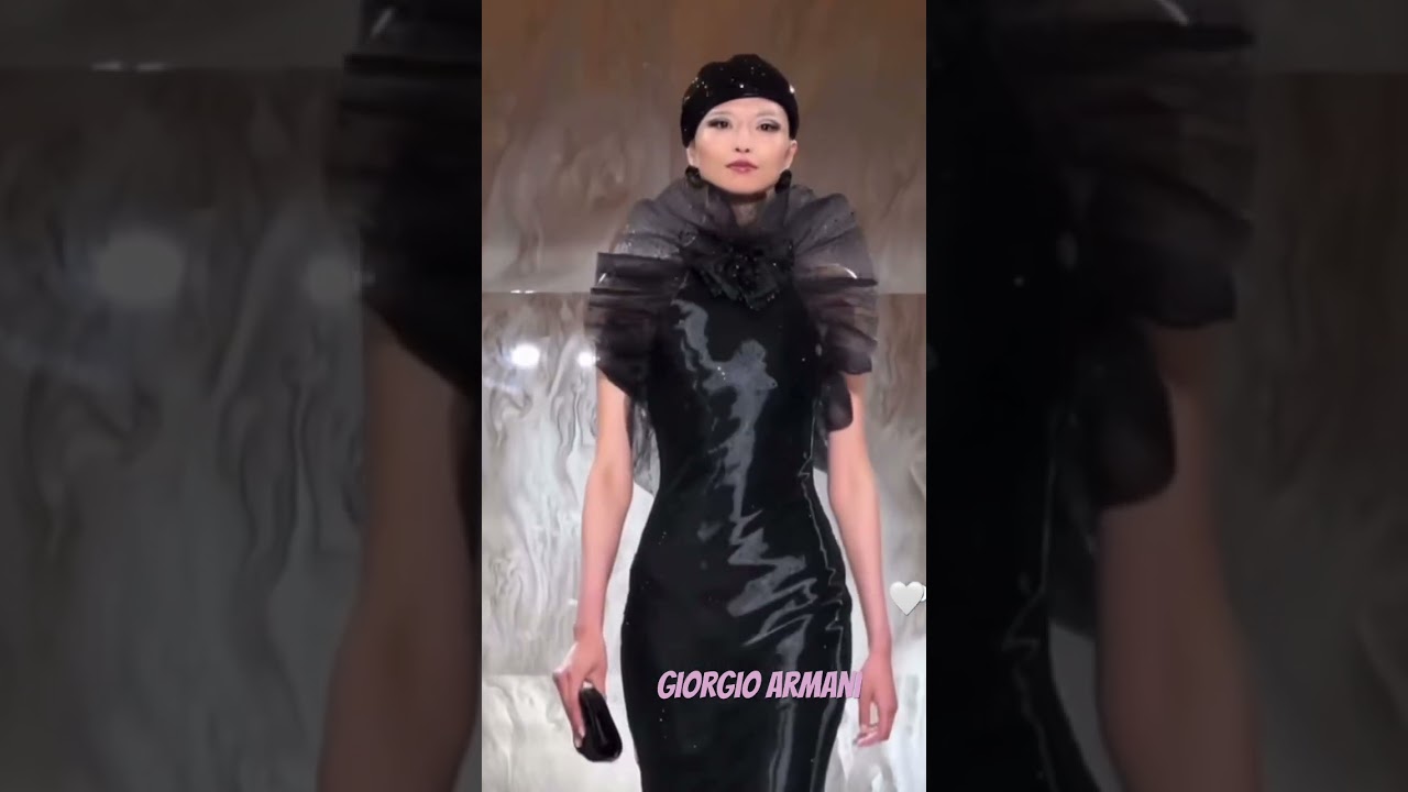 Giorgio Armani fw2026 Beautiful elegance and femininity 