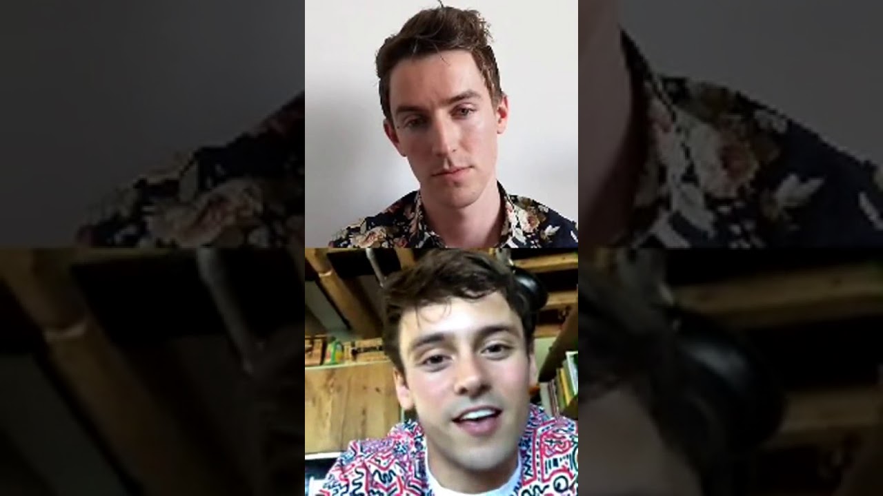 Instagram live Q and A with Tom Daley and Brian Doyle