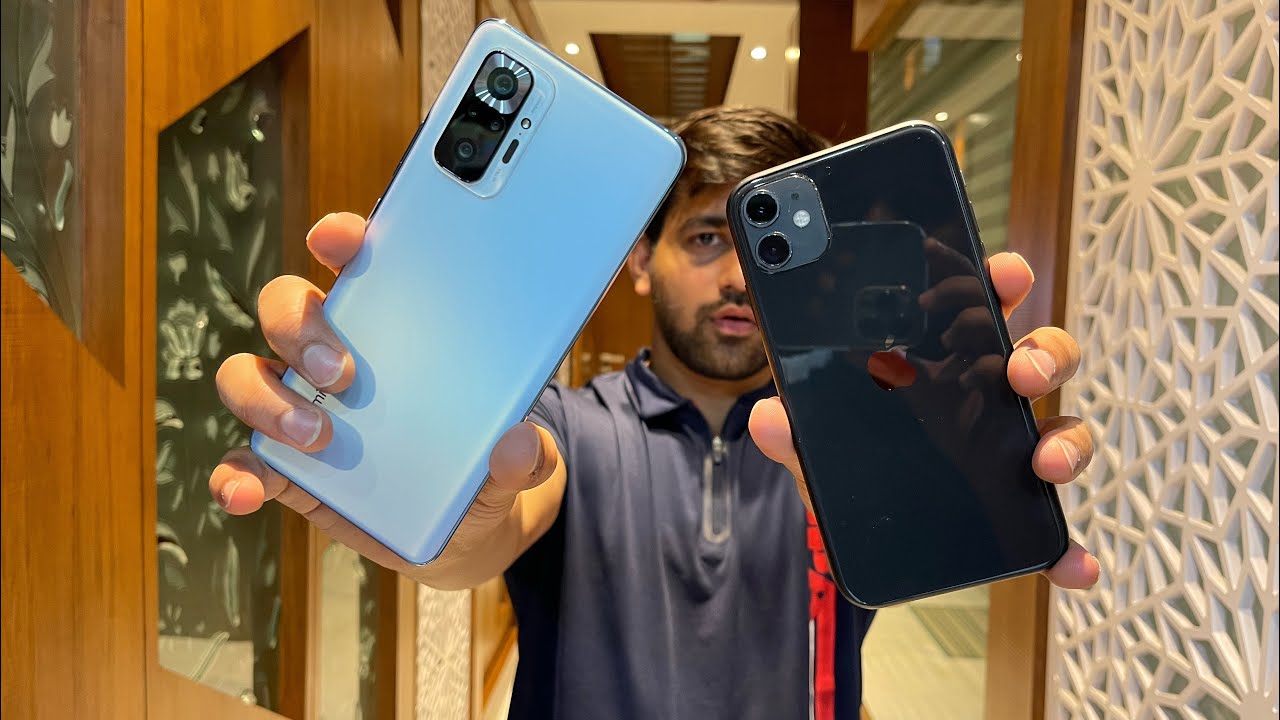 Redmi Note 10 Pro Max vs Iphone 11 - Camera Test Comparison