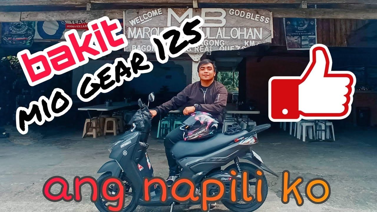 bakit mio gear 125 ang napili ko