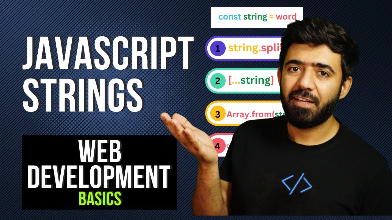 JavaScript Strings | Web Development Basics Course