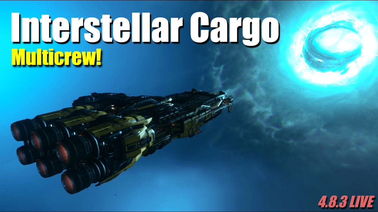 Interstellar Cargo is BETTER with a Crew! - Star Citizen Ironclad Gameplay