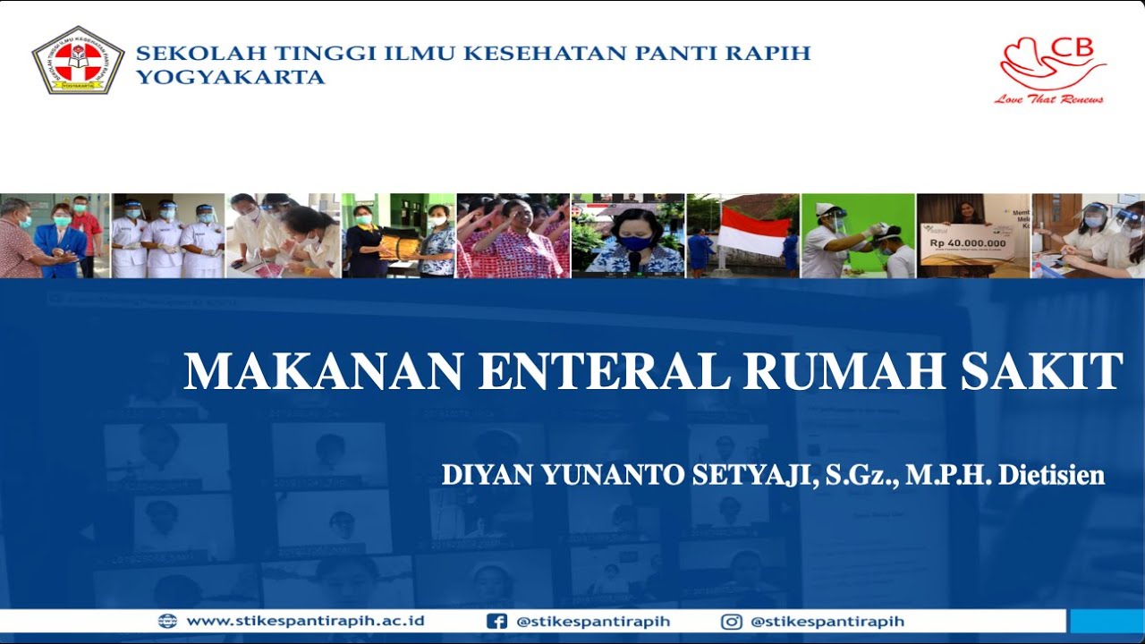 Pengembangan Makanan Enteral Rumah Sakit