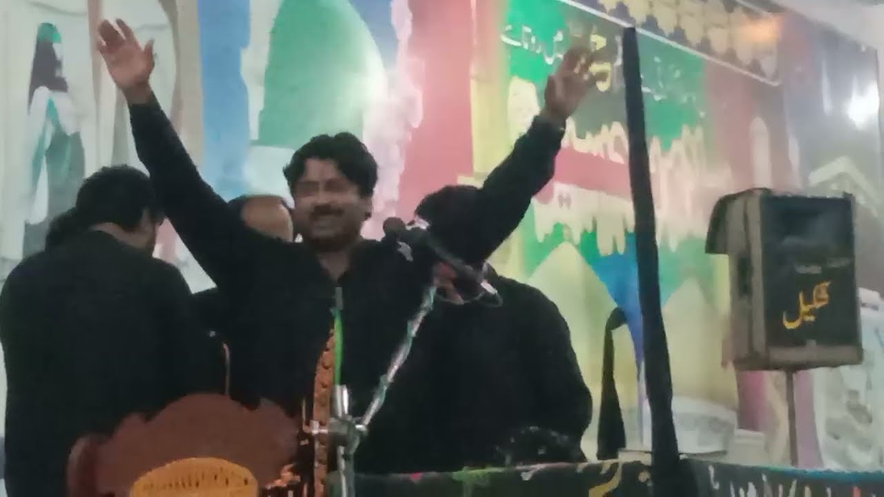 قیامت خیز مصائب شھادت مولا عباس ع😭😭 ذاکر اھلیبت جعفر رضا گڑھ موڑ