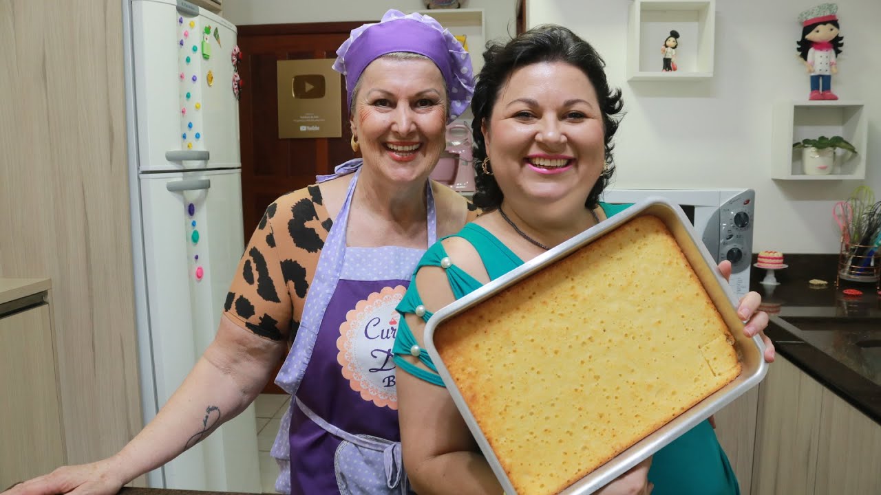 UMA MASSA DE BOLO PARA QUEM É DIABÉTICO OU INTOLERANTE A LACTOSE OU GLÚTEN!