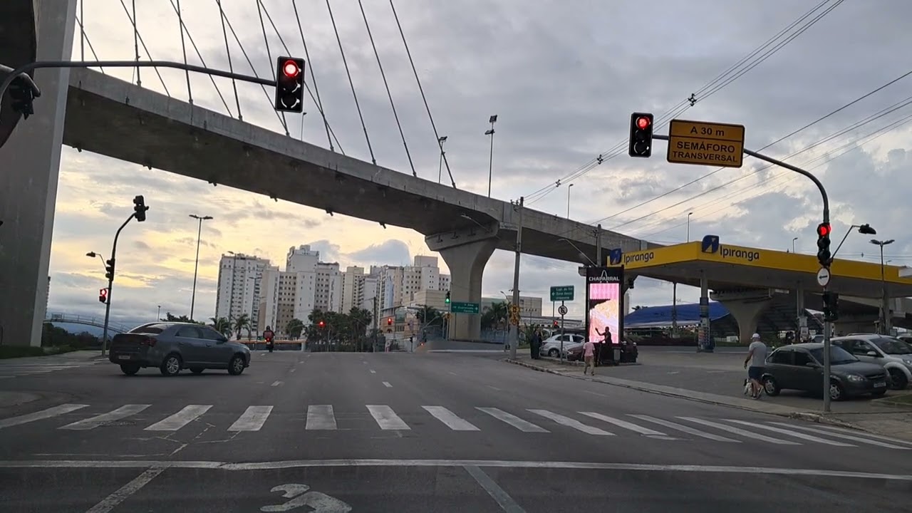 Do Jardim Paraíso zona sul até o Urbanova zona oeste de São José dos Campos