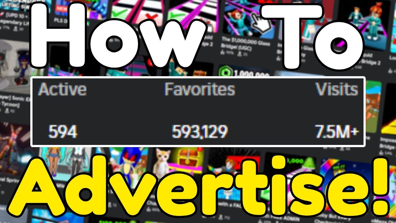 How To Advertise Your ROBLOX Game (Amazing Methods!)