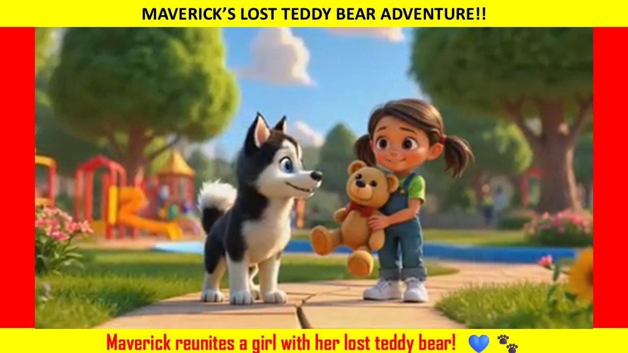 Maverick and the Lost Teddy Bear -  A Heartwarming Kids Adventure!