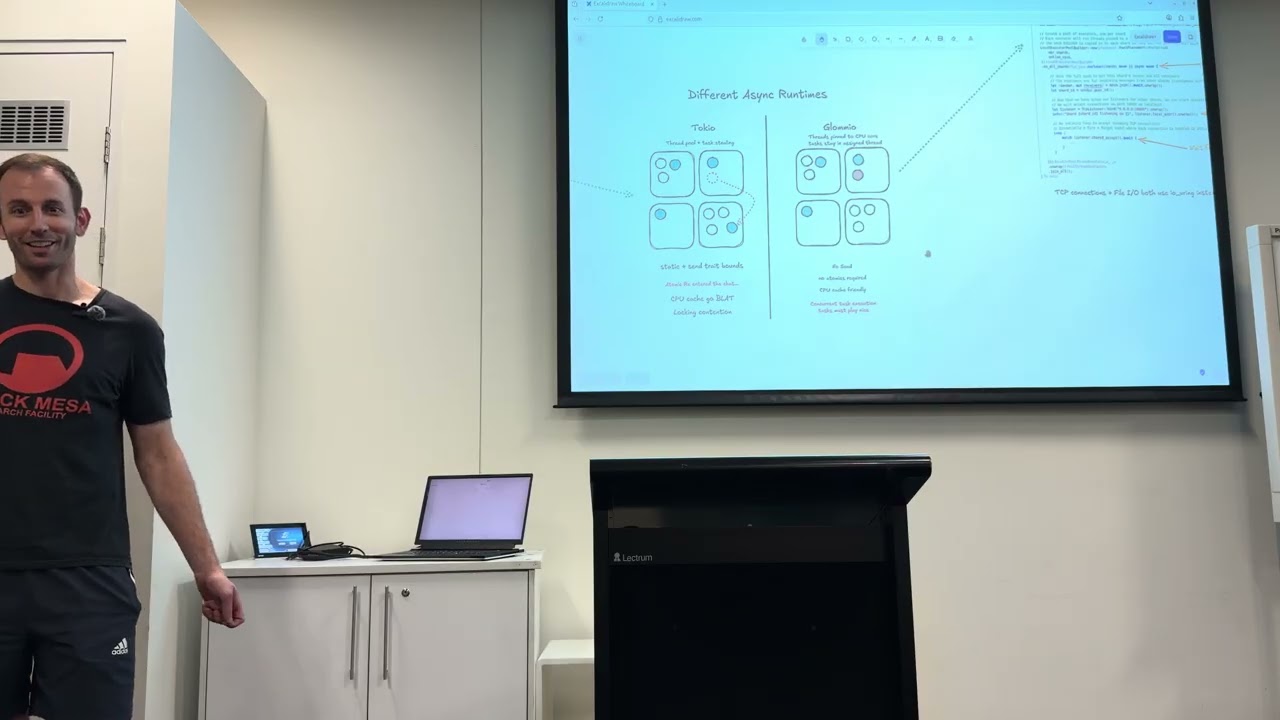 Thread-per-core Async Runtime in Rust - Rust Brisbane