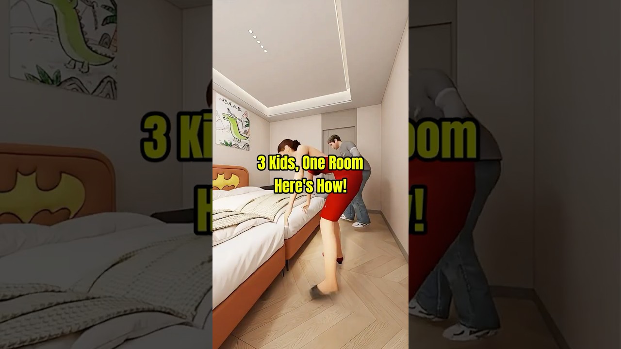 3 Kids, One Room!
