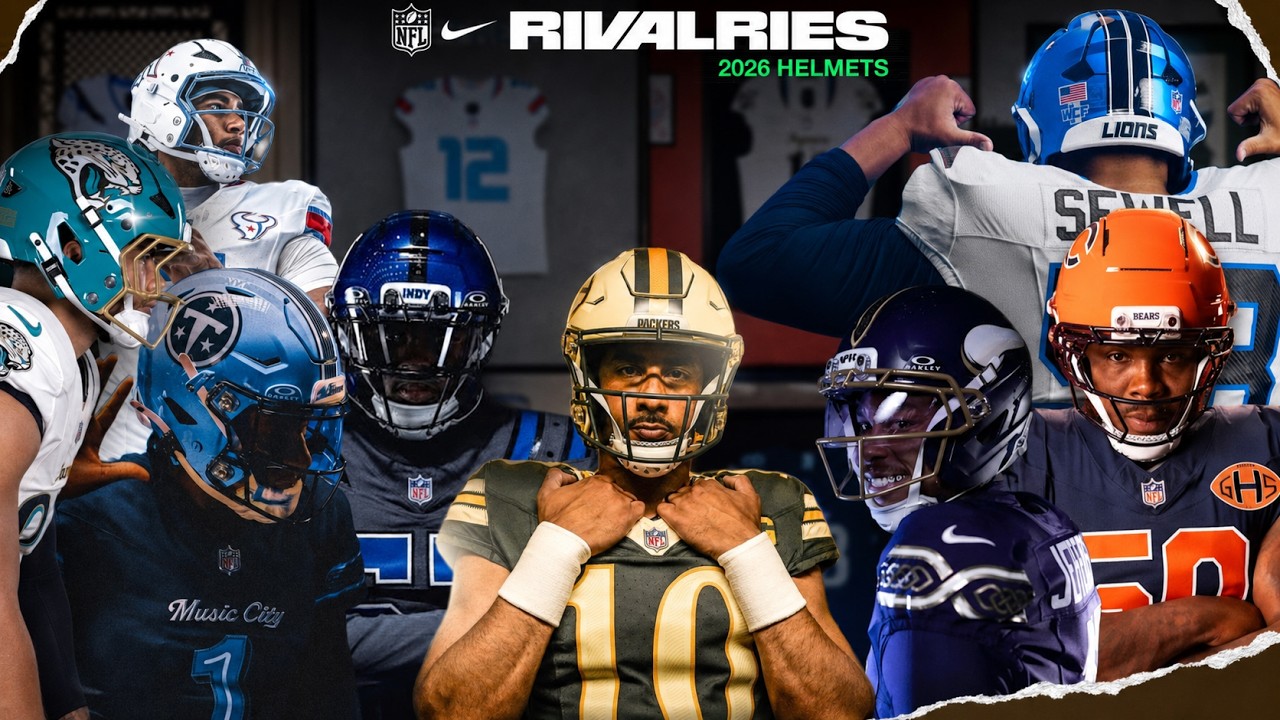 Форма NFL Rivalries 2026: обзор всех новых шлемов. Бонус: альтернативные варианты