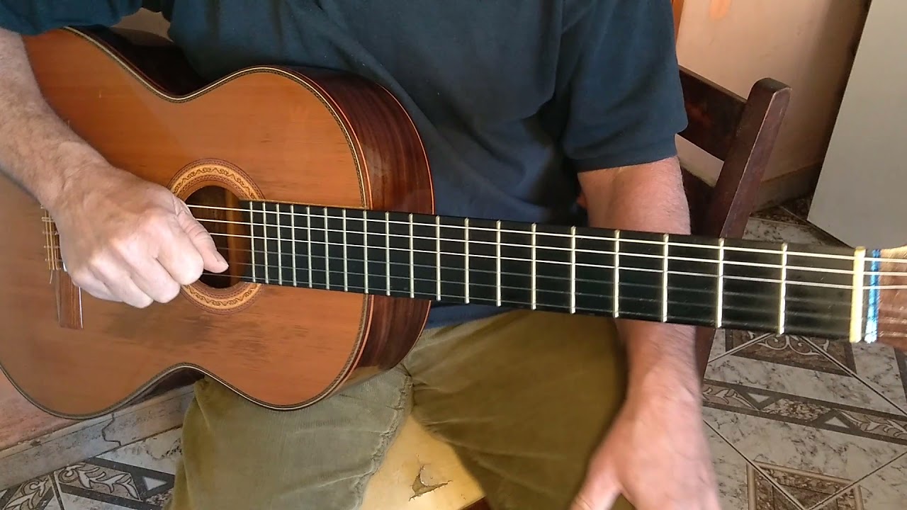 Como toco milonga del solitario, Atahualpa Yupanqui.
