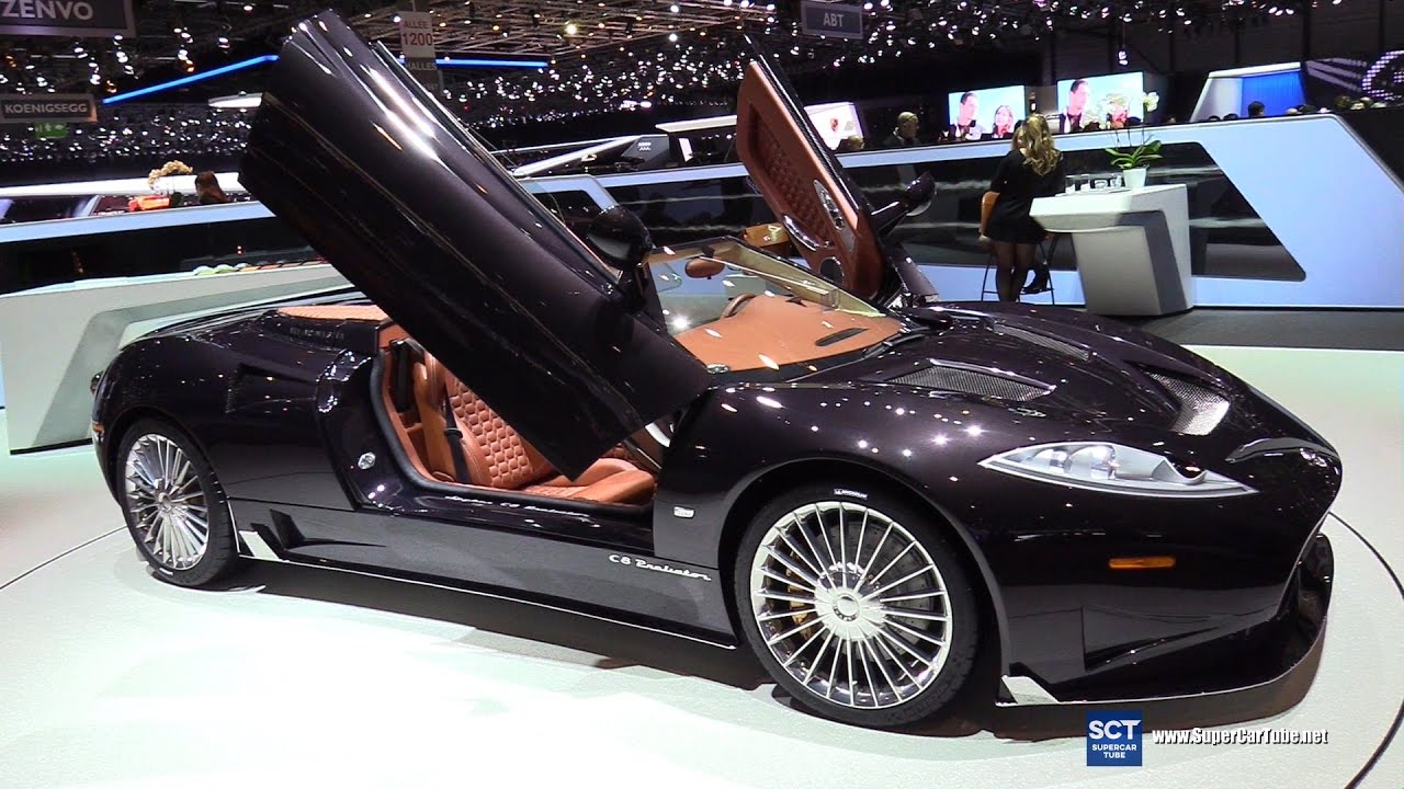 2017 Spyker C8 Preliator Spyder - Exterior Interior Walkaround - 2017 Geneva Motor Show