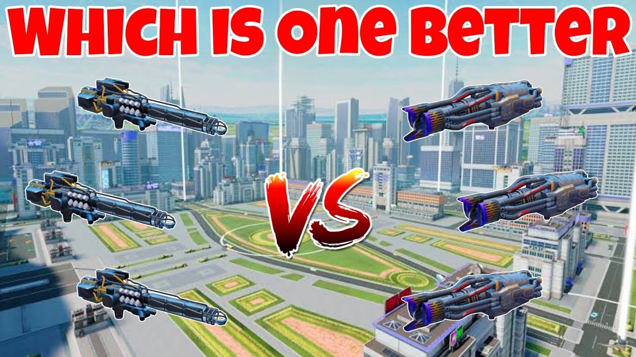 WR🔥 Lumen-H VS Kelvin Weapon Comparison ||WAR ROBOTS||