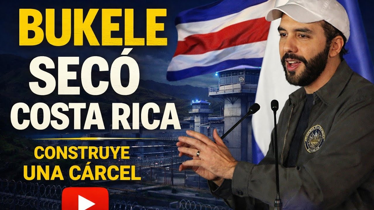 Bukele Construirá un CECOT en Costa Rica (Noticias de última hora. 