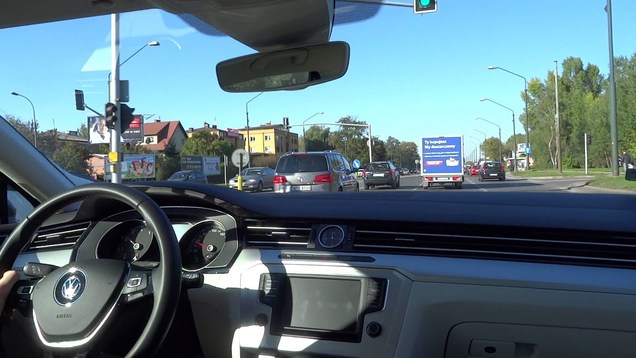 2015 2016 VW Passat B8 Variant 1.4 TSI (150hp) First Test Drive City Driving Jazda Testowa Próbna