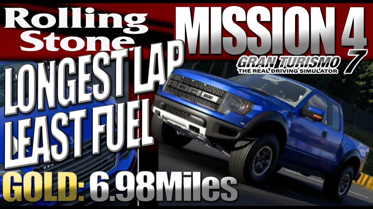 Gran Turismo 7  [GOLD] Rolling Stone - Mission 4/8 [Least Fuel, Longest Lap: 1]