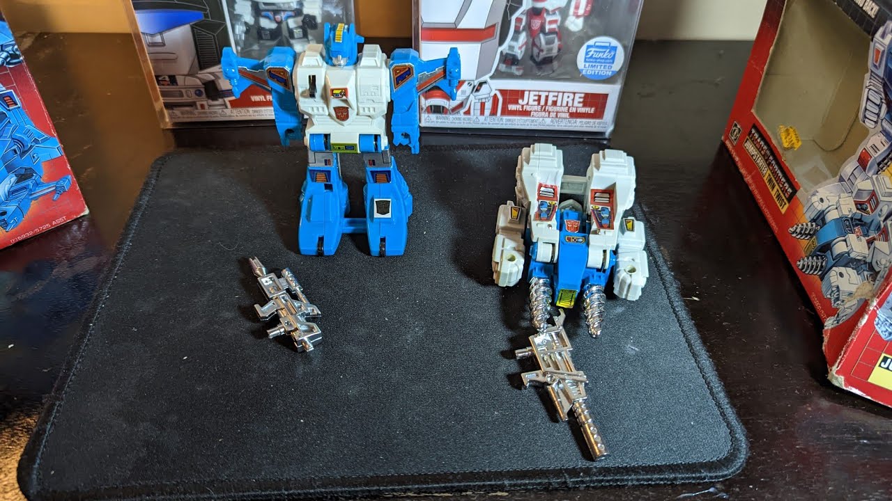 Transformers Jump start Twin Twist and Topspin 1980's