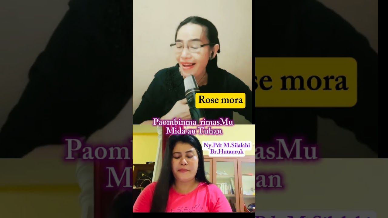 Koor Asima RohaM,Dison do au #cover_rose_mora  bersama Ny.Pdt.M.Silalahi br Hutauruk