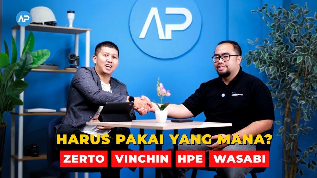 Podcast Backup Solution dengan Sistech Kharisma Zerto, Vinchin, HPE, Wasabi, Harus pakai yang mana