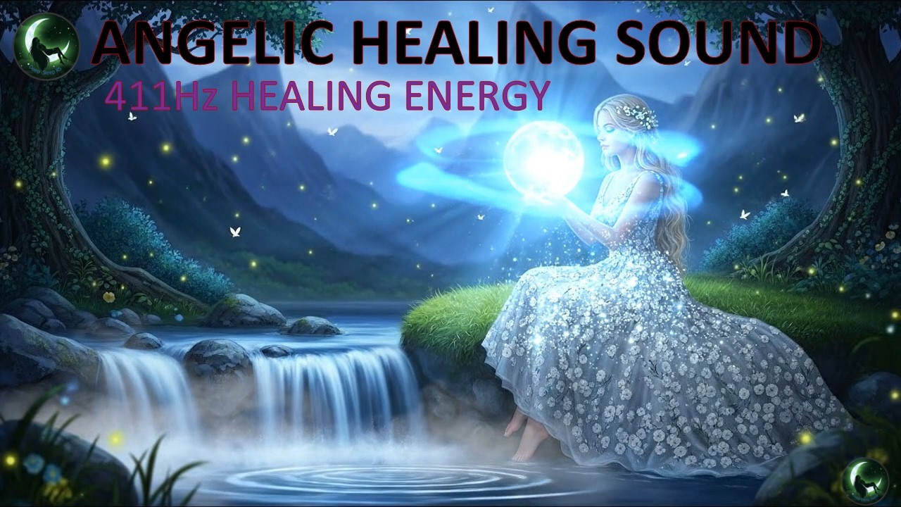 411Hz Miracle Healing Energy 🌙 Deep Cleanse Negative Energy | Sleep • Relax • Meditate
