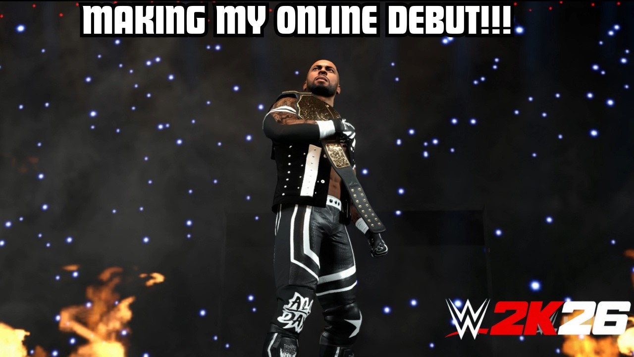 My First Online Match In WWE2K26 EXTREME RULES CHAOS!