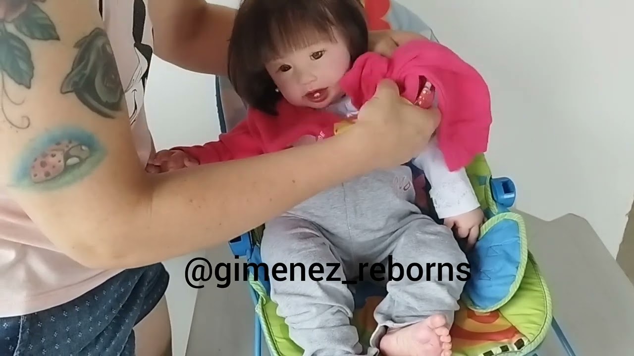 Troquinha da bebê reborn oriental kit Teegan( japonesinha)