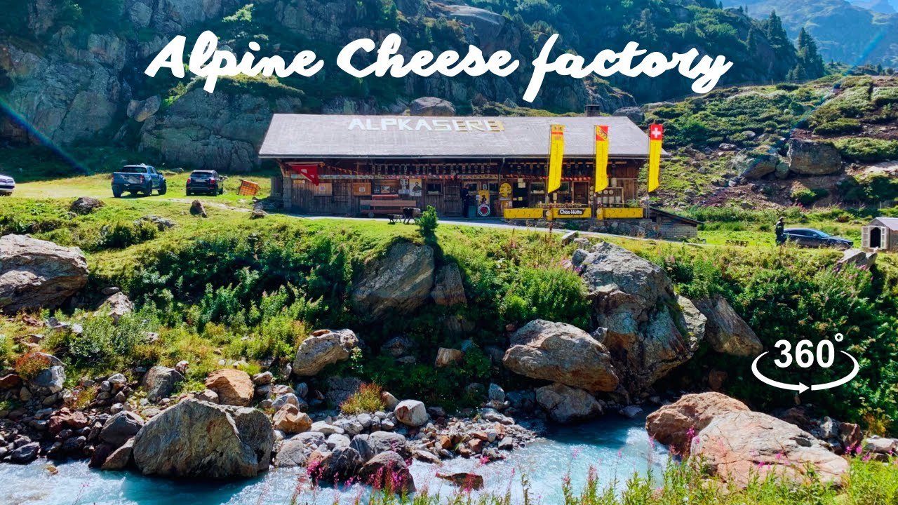 360 / VR Video Alpine Cheese Factory - семейный бизнес, которому 150 лет.